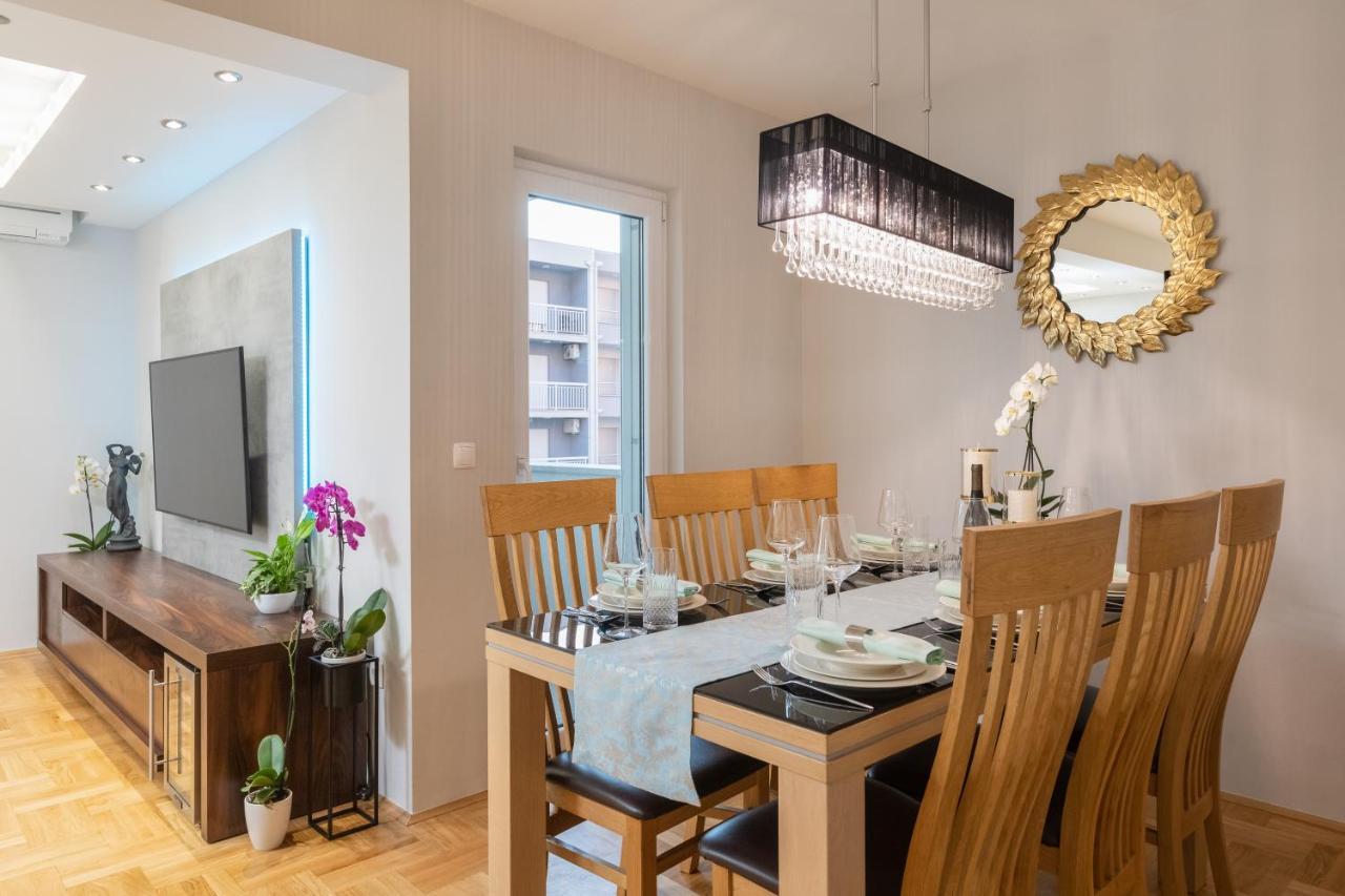 Luxury Apartman Sky With Sea View And Whirlpool Макарска Экстерьер фото